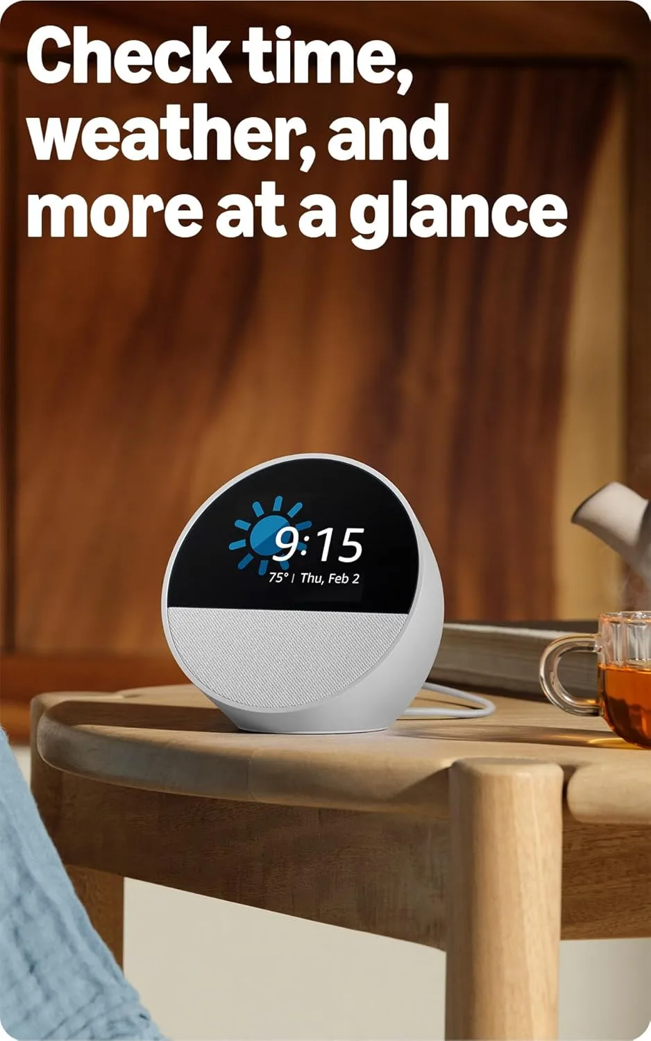 1768094734 754 Amazon Echo Spot newest model Great for nightstands offices and