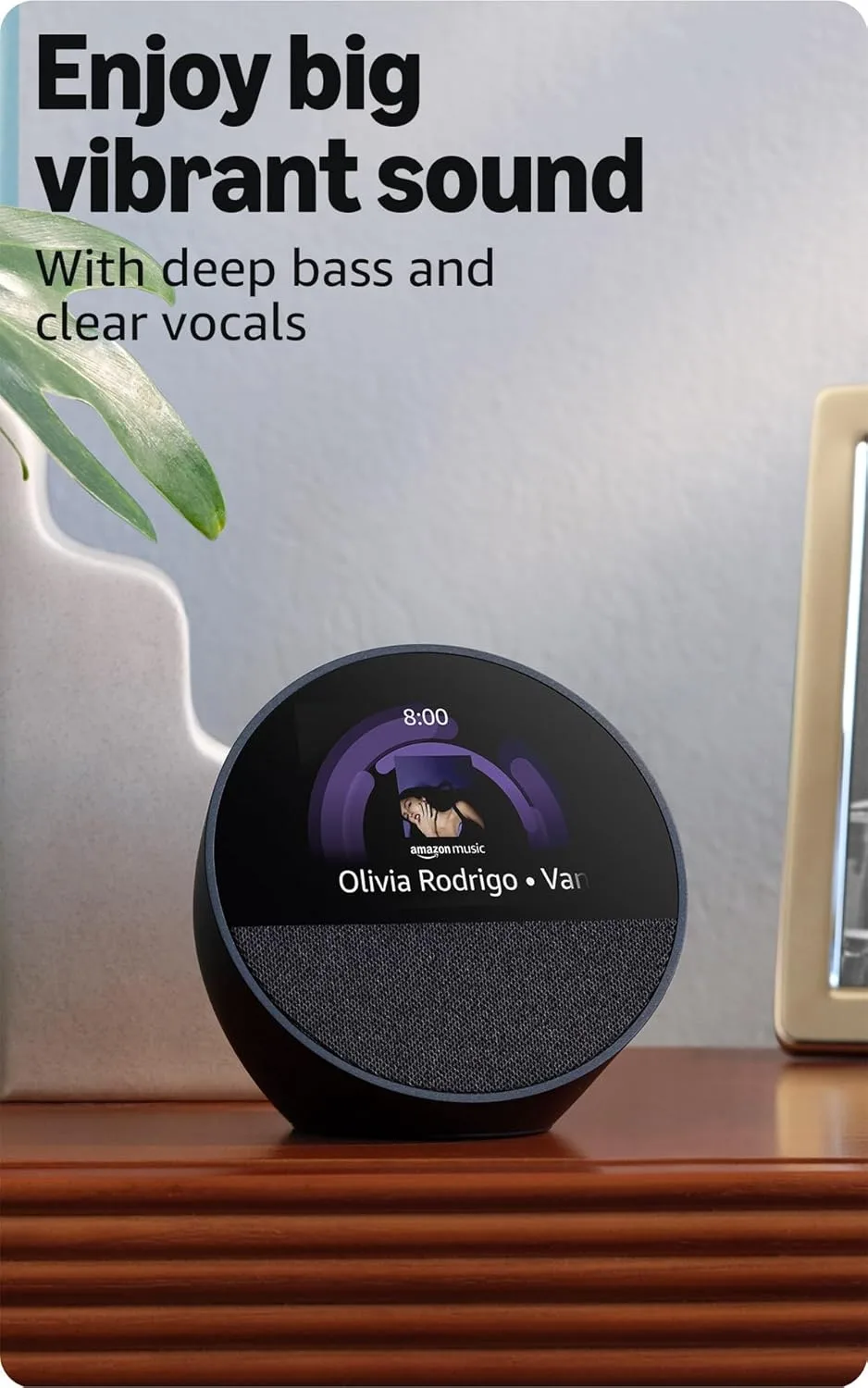 1768094734 913 Amazon Echo Spot newest model Great for nightstands offices and