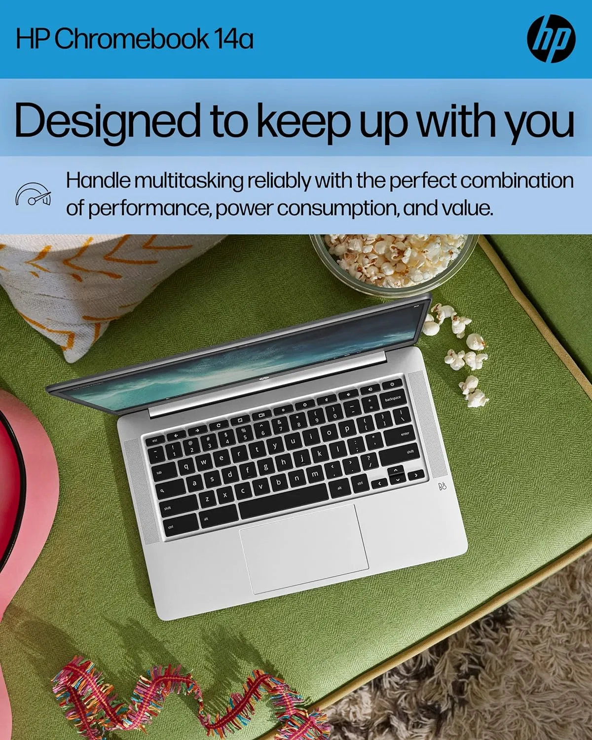 1768143514 697 HP Chromebook 14 Laptop Intel Celeron N4120 4 GB RAM