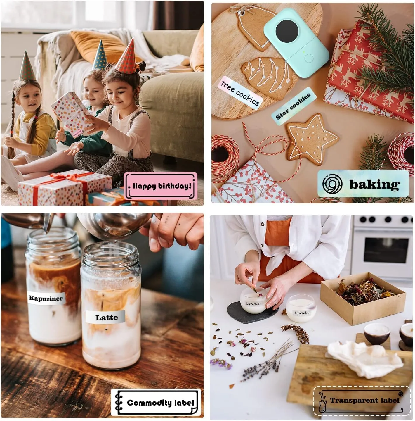 1768222204 771 Phomemo Label Maker D30 Portable Bluetooth Mini Label Printer Machine