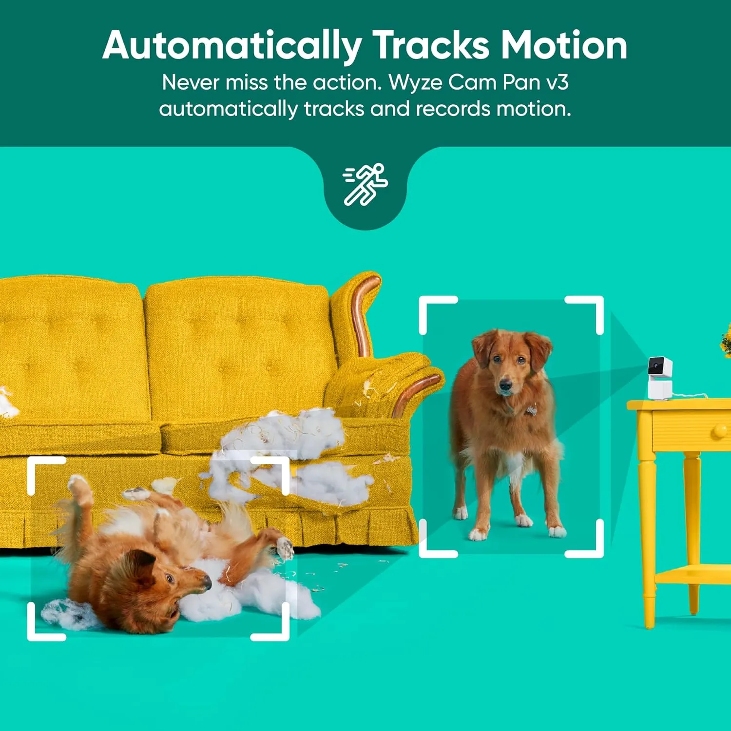 1768294852 417 WYZE Cam Pan v3 IndoorOutdoor IP65 Rated 1080p PanTiltZoom Wi Fi Smart