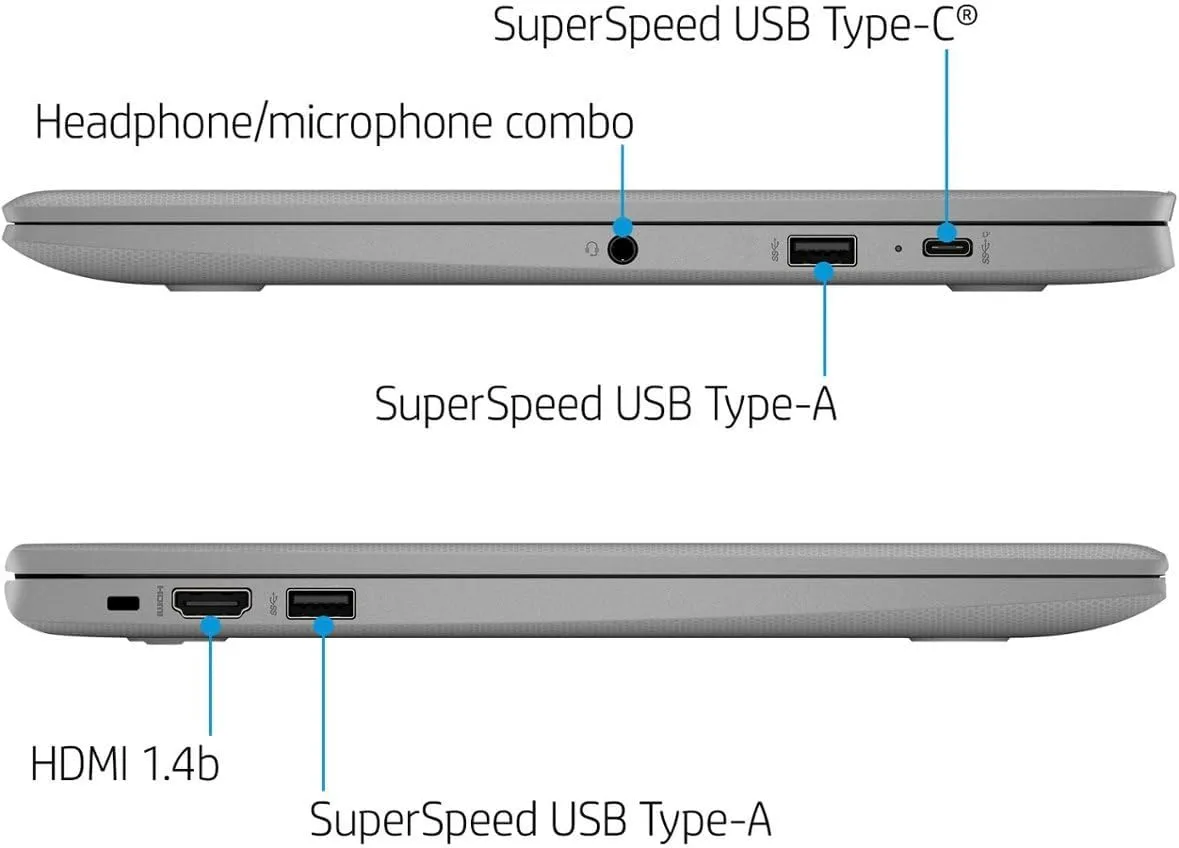 1768317027 536 HP 2023 Chromebook Laptop 14 Inch Display Intel Celeron N4120