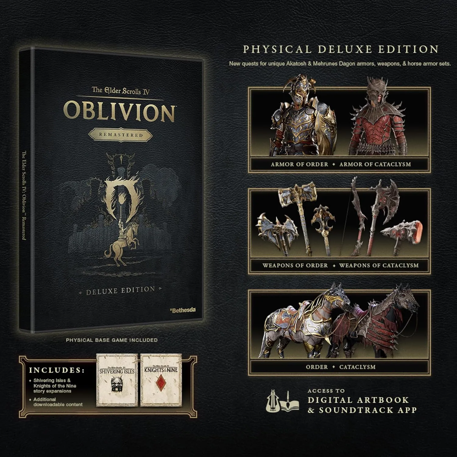 1768432327 692 The Elder Scrolls IV Oblivion Remastered %E2%80%93 Physical Deluxe Edition