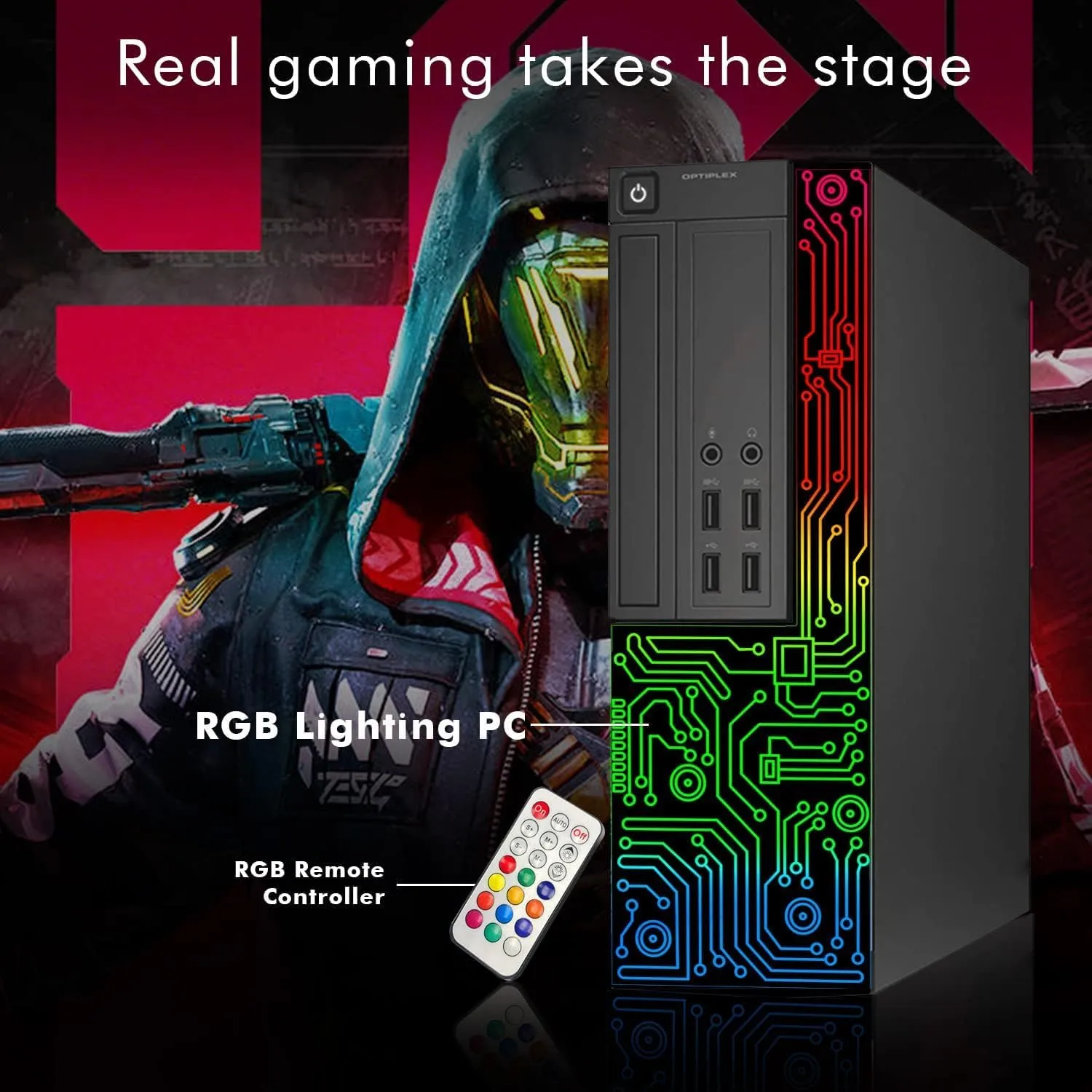 1768435994 169 Dell Gaming OptiPlex Desktop RGB Computer PC Intel Core i7