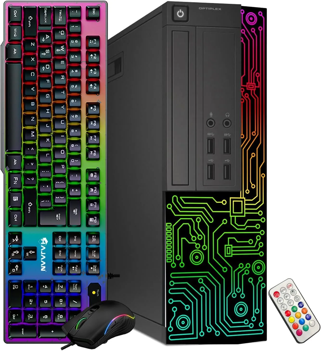 1768435994 371 Dell Gaming OptiPlex Desktop RGB Computer PC Intel Core i7