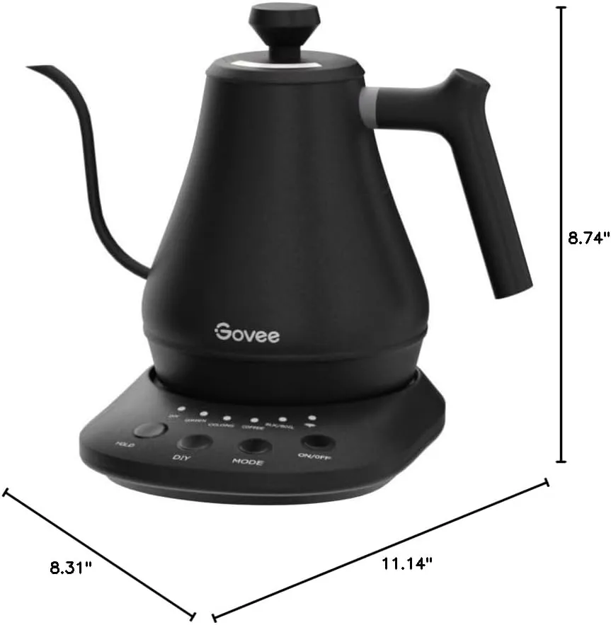 1768591783 856 Govee Smart Electric Kettle WiFi Variable Temperature Gooseneck Pour Over