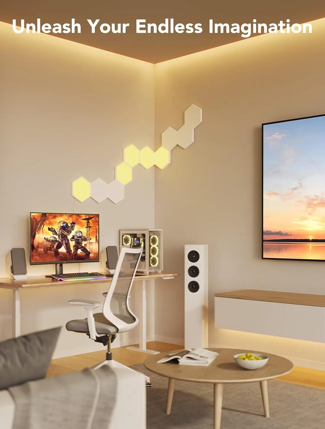 1768785819 251 Govee Glide Hexa Light Panels RGBIC Hexagon LED Wall Lights