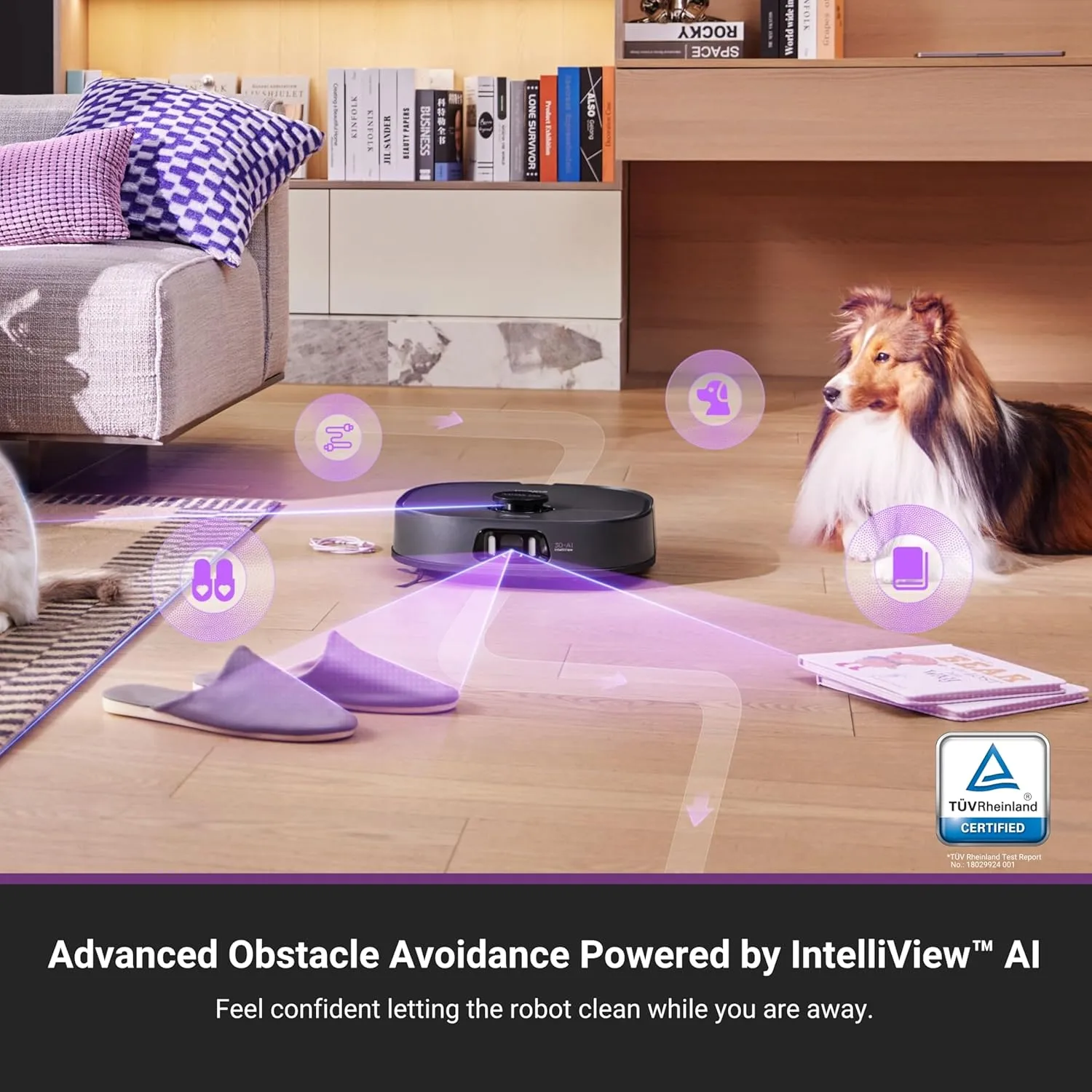 1768831004 236 Eureka J15 Ultra Self Emptying Robot Vacuum 19000 Pa Suction