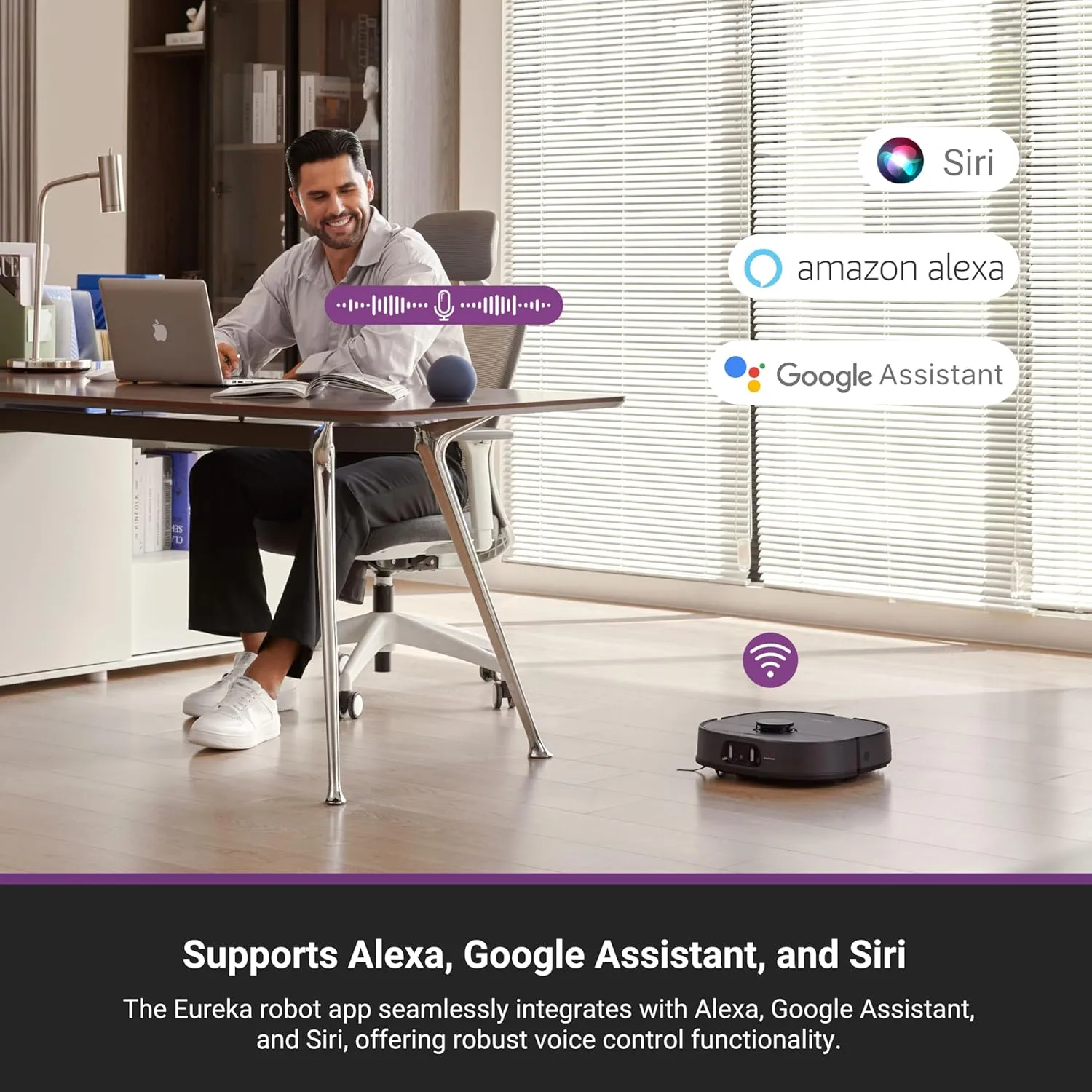 1768831005 106 Eureka J15 Ultra Self Emptying Robot Vacuum 19000 Pa Suction