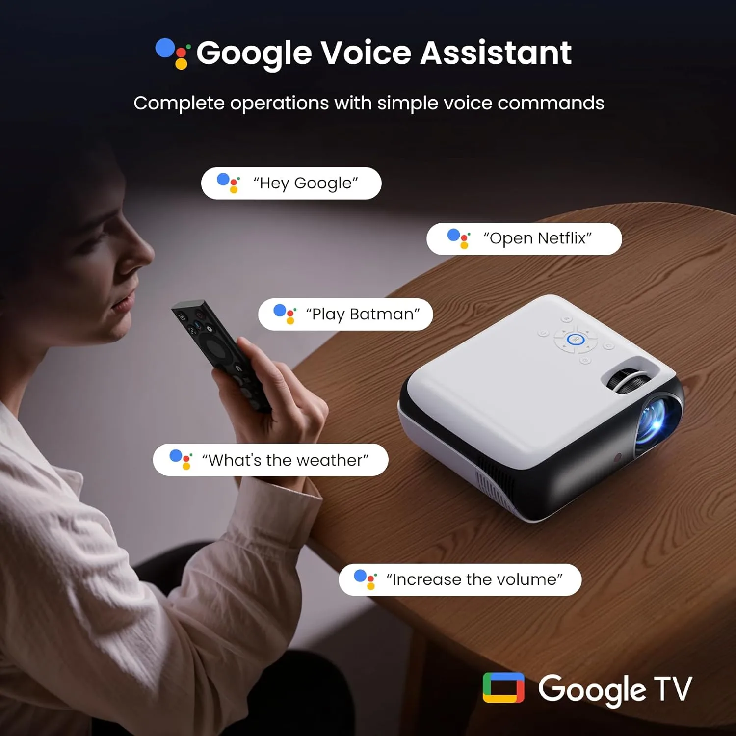 1769033866 577 Official Licensed Google TV Smart Projector HAPPRUN 4K UHD Home