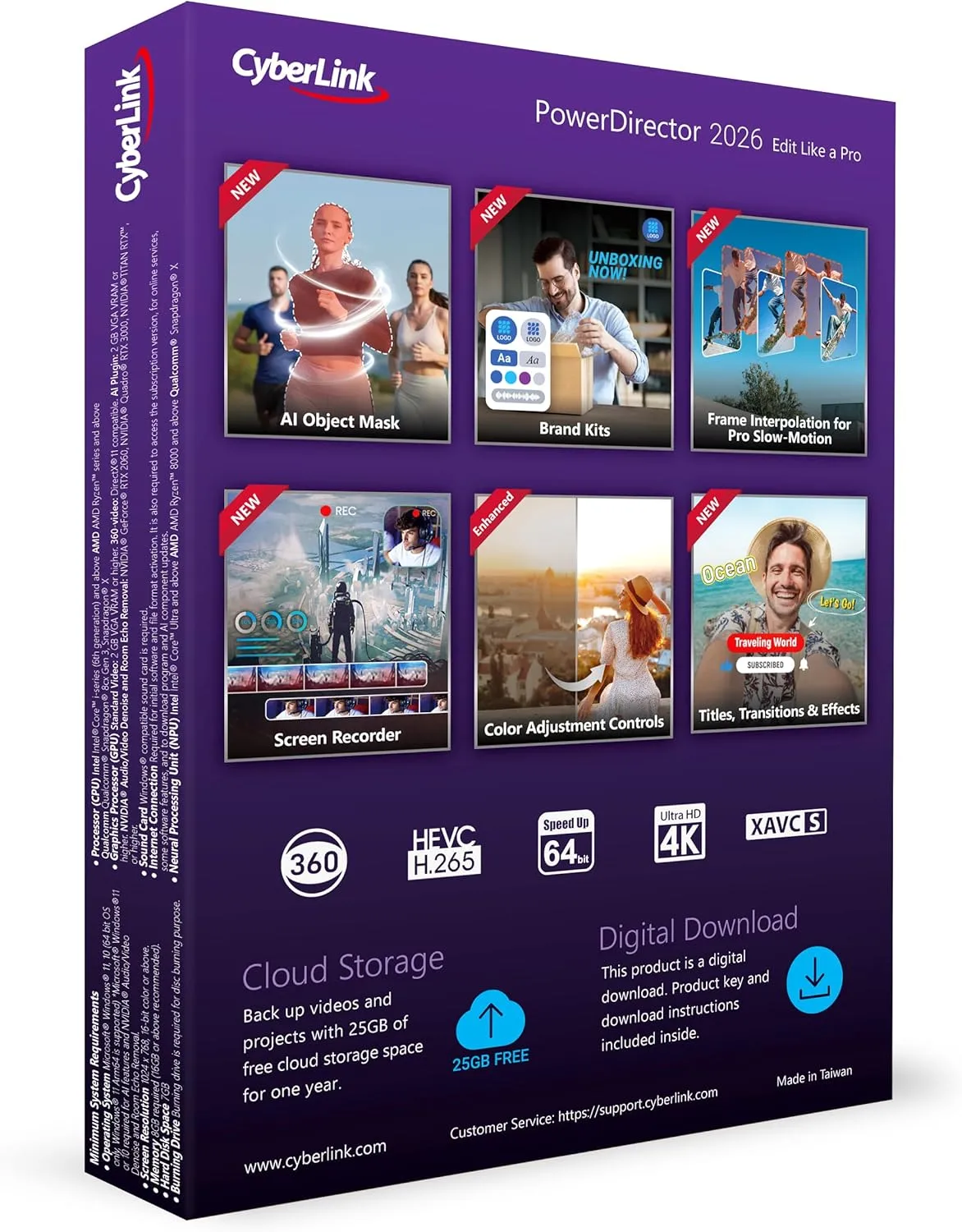 1769071432 980 CyberLink PowerDirector 2026 Easily Create Videos Like a Pro