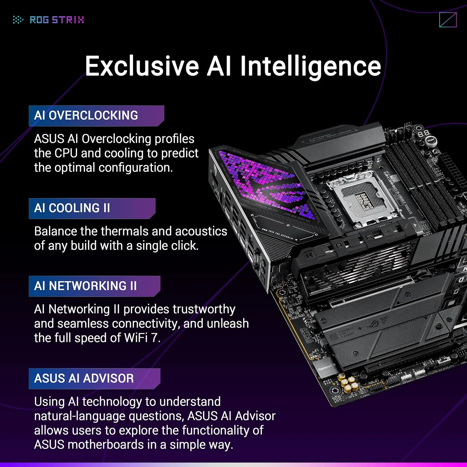 1769082580 273 ASUS ROG Strix Z890 E Gaming WiFi Intel%C2%AE Z890 LGA 1851