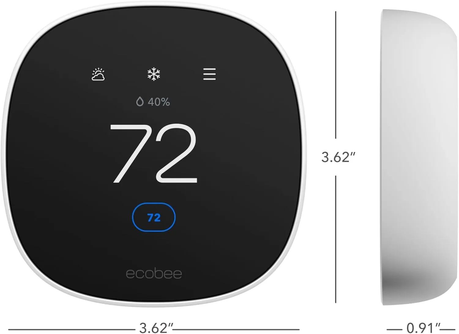 1769090308 491 ecobee Smart Thermostat Essential Energy Star Certified programmable Wi Fi