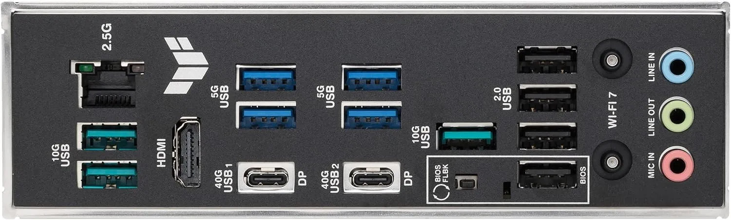 1769097880 465 ASUS TUF Gaming X870E PLUS WIFI7 AMD Motherboard 1621 Power Stages