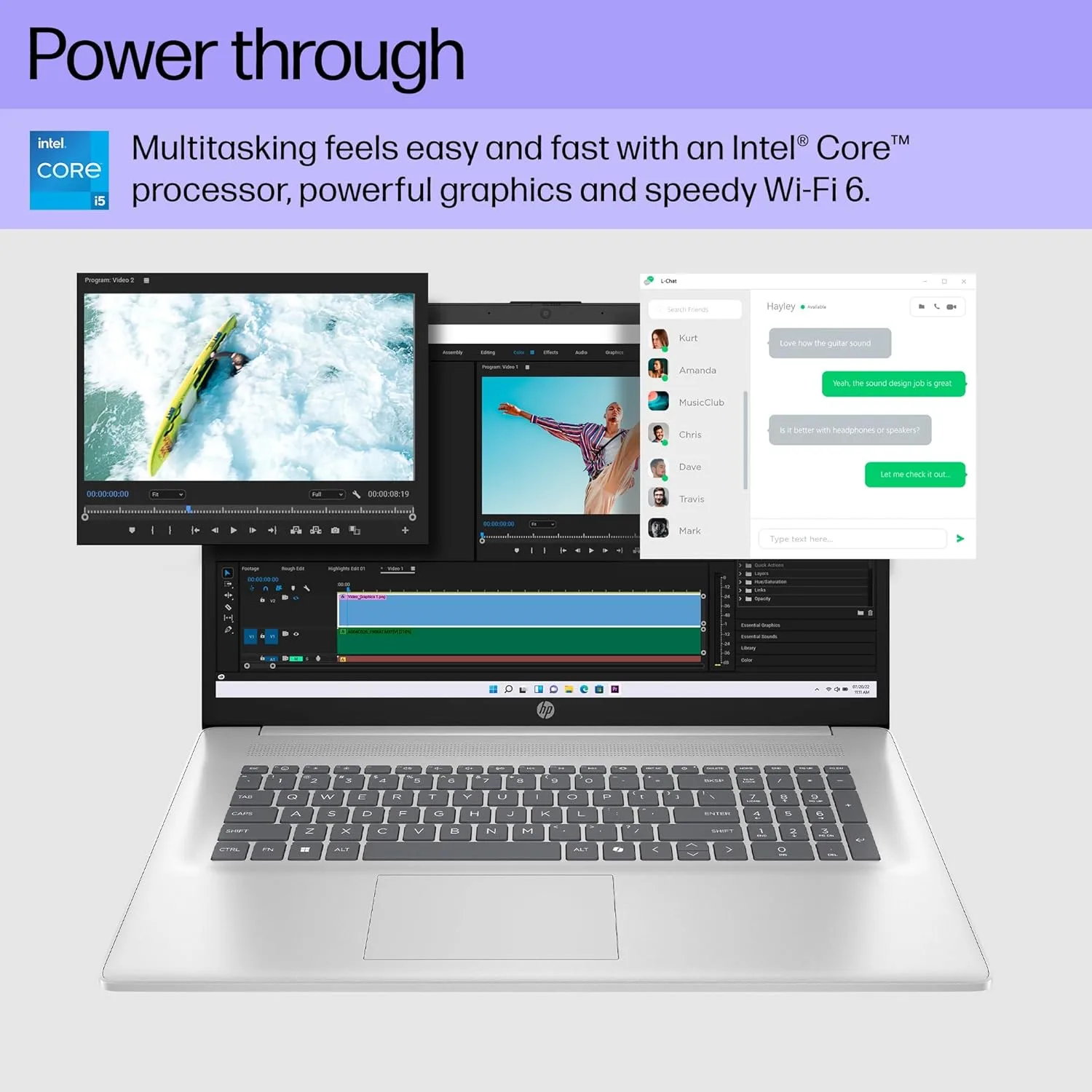 1769240586 927 HP 173 inch Laptop FHD Display Intel Core i5 1334U 16