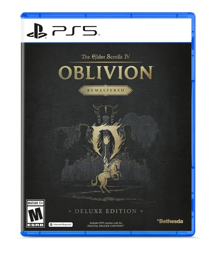 The Elder Scrolls IV: Oblivion™ Remastered – Physical Deluxe Edition – PlayStation®5 The Elder Scrolls IV: Oblivion™ Remastered – Physical Deluxe Edition – PlayStation®5
