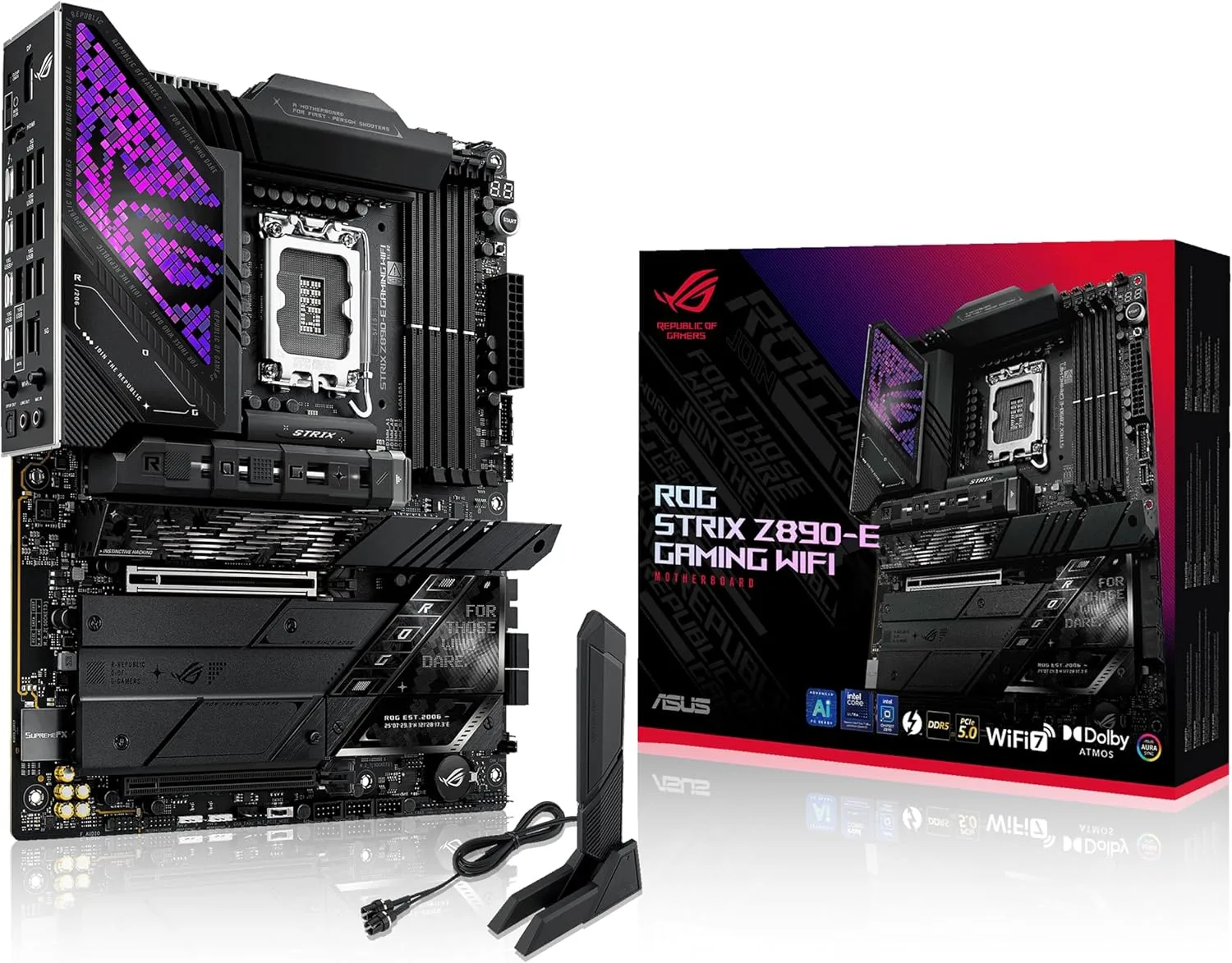 ASUS ROG Strix Z890 E Gaming WiFi Intel%C2%AE Z890 LGA 1851
