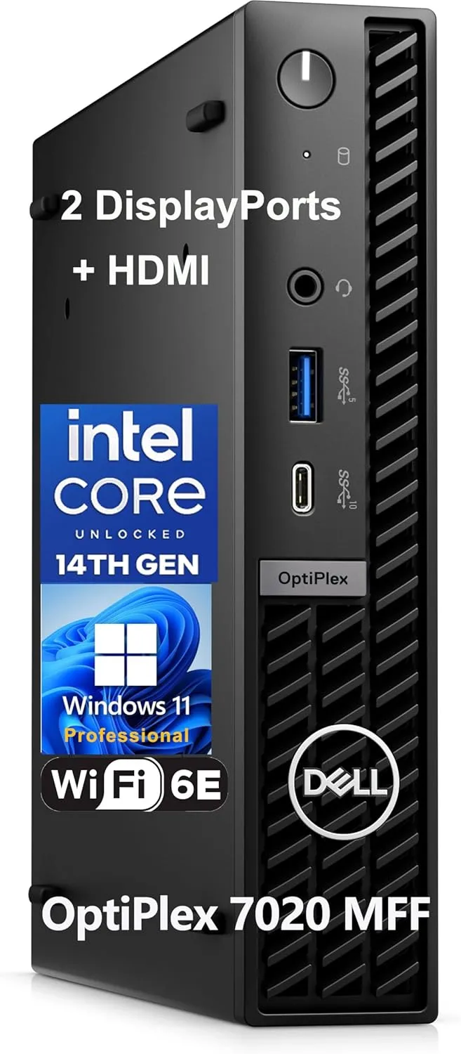 Dell OptiPlex 7020 MFF Mini Business Desktop Computer 7000 Micro