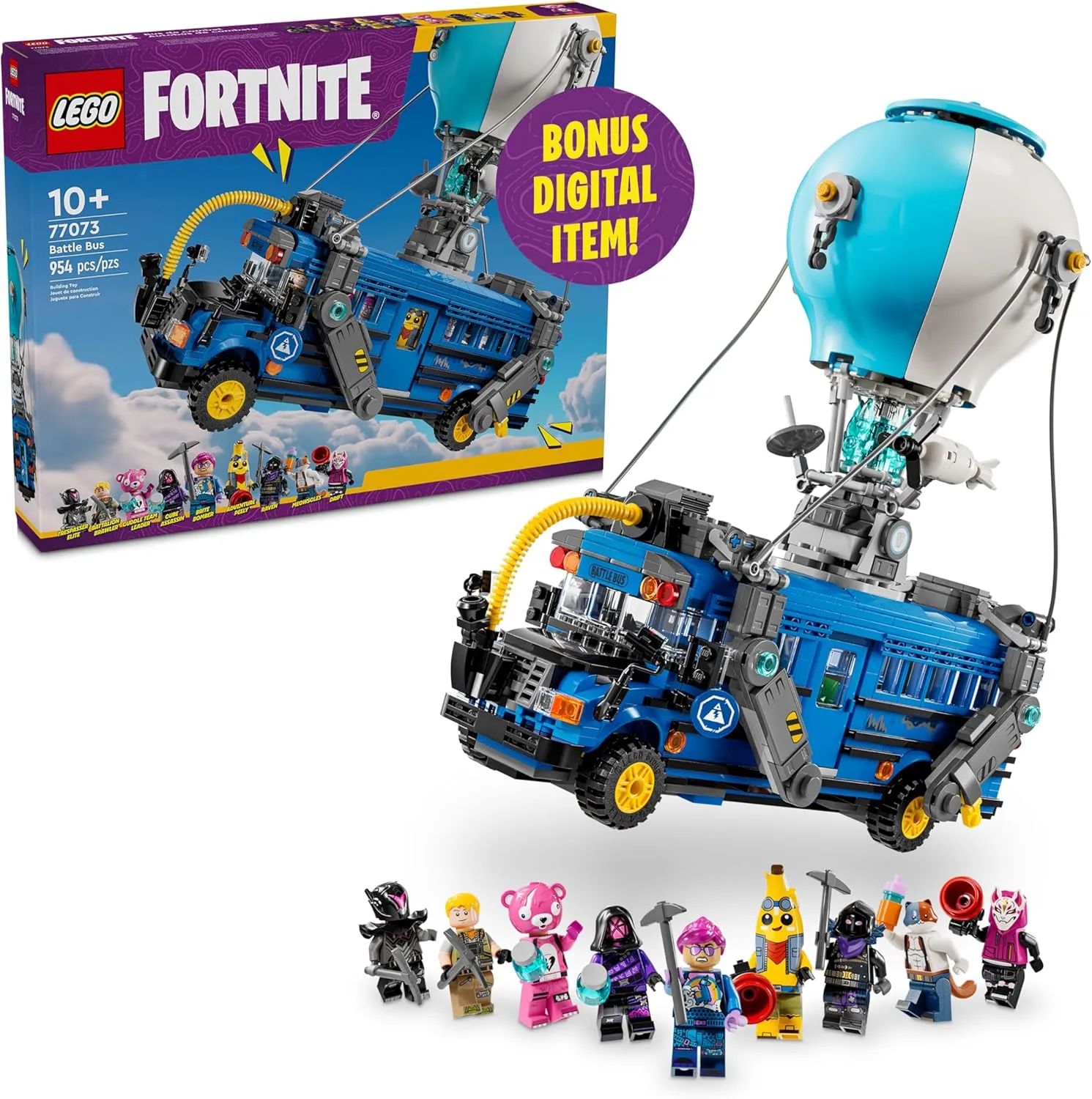 LEGO Fortnite Battle Bus Building Toy Collectible Fortnite Toy