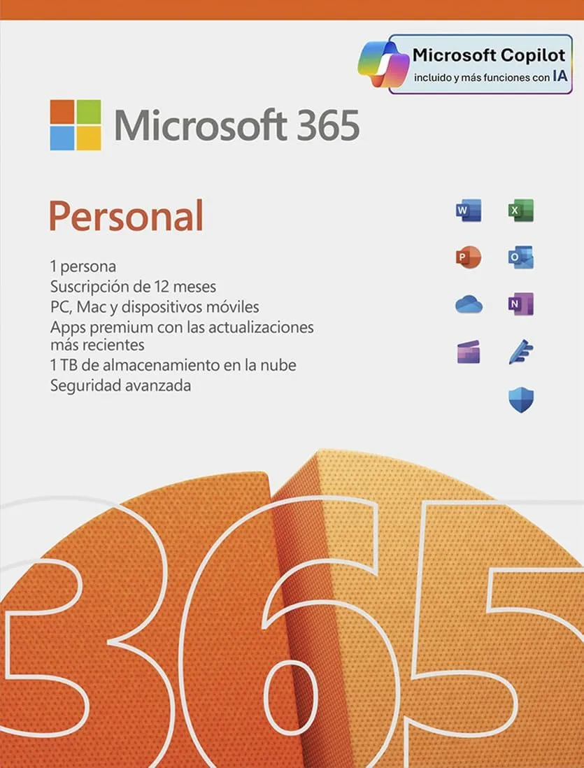 Microsoft 365 Personal 12 Month Subscription 1 person Premium
