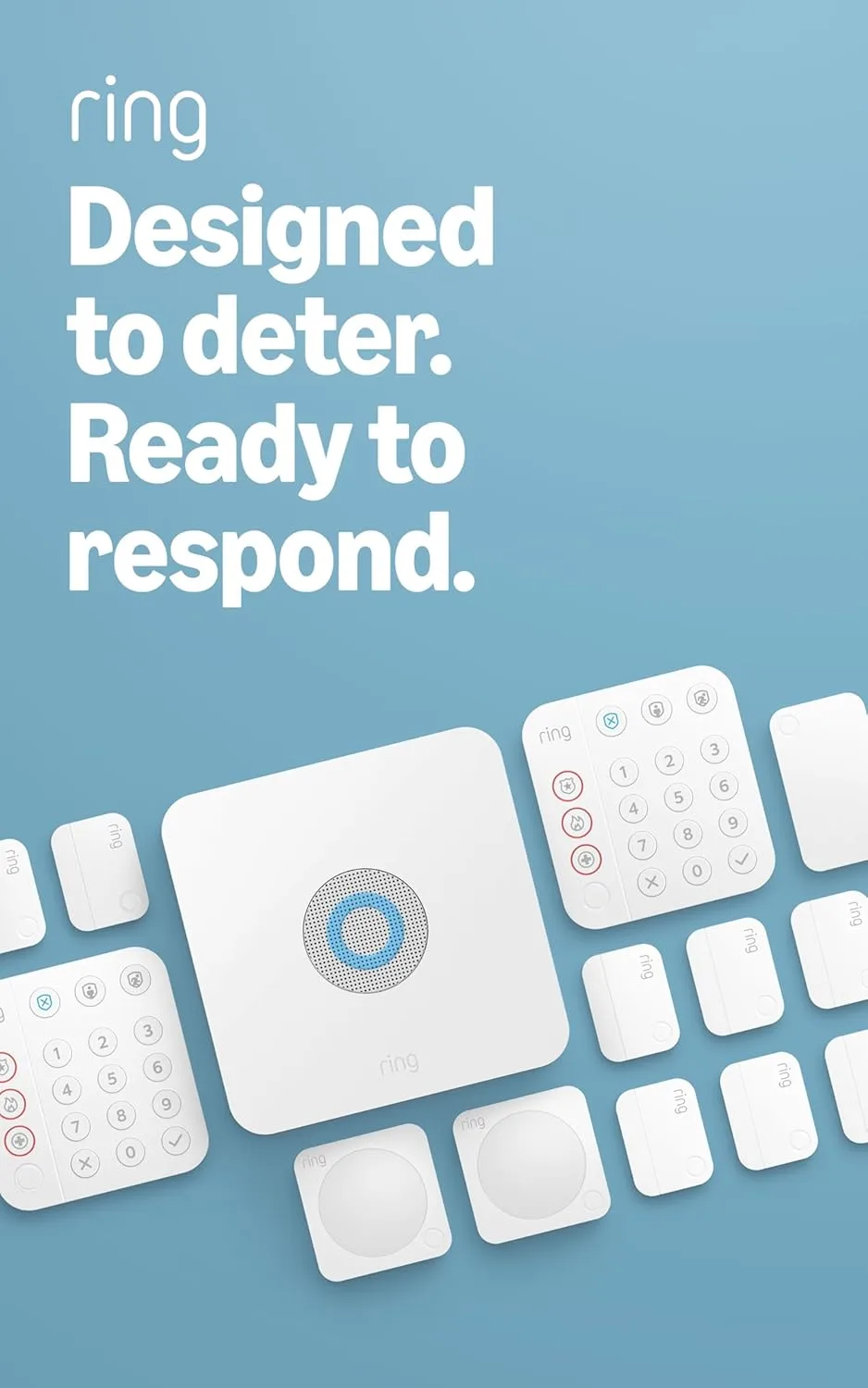 Ring Alarm 14 Piece Kit newest model Wireless smart home or