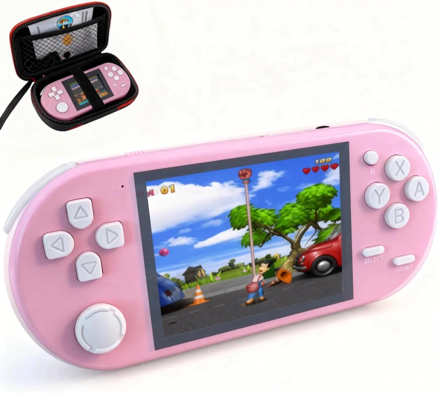 16 Bit Handheld Game Console 3 Inch HD Screen 300 in 1