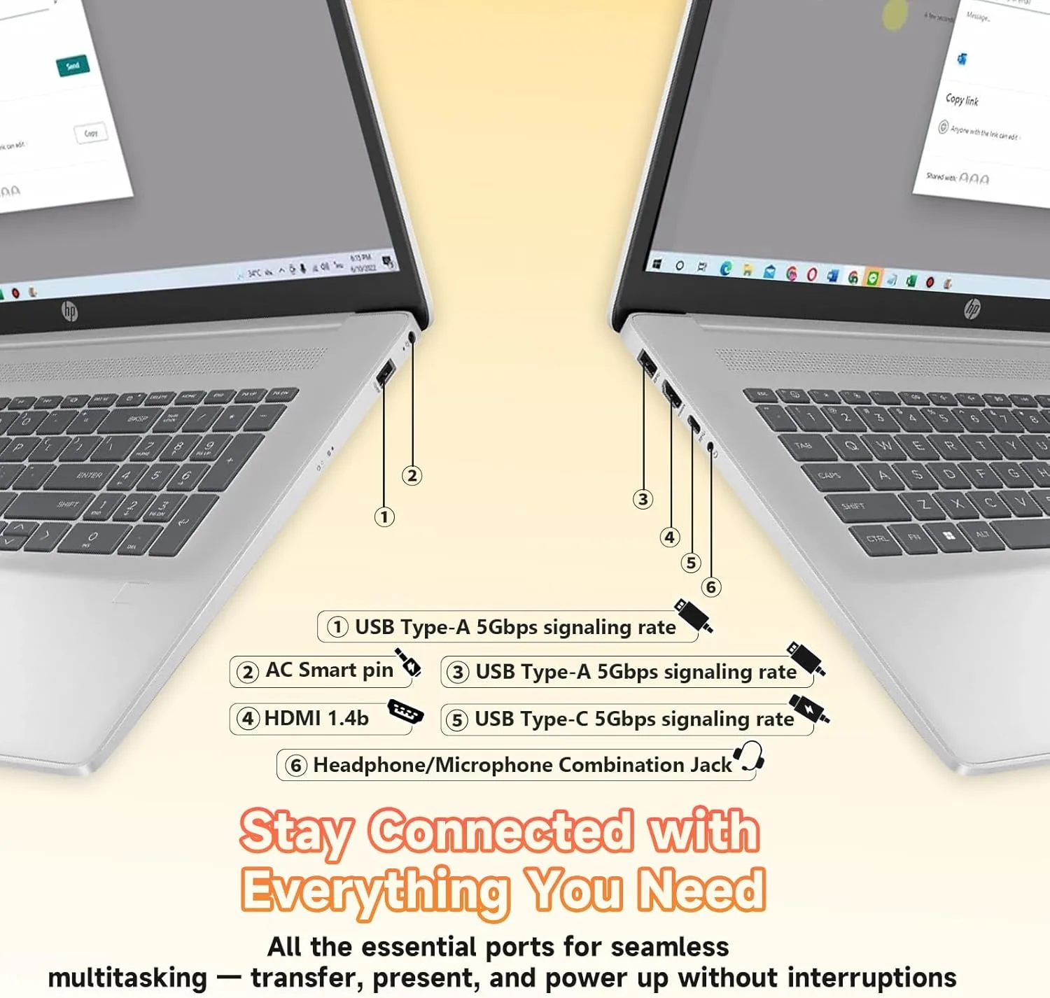 1771035175 735 HP 2026 17 inch laptops 16GB RAM 512GB SSD Windows