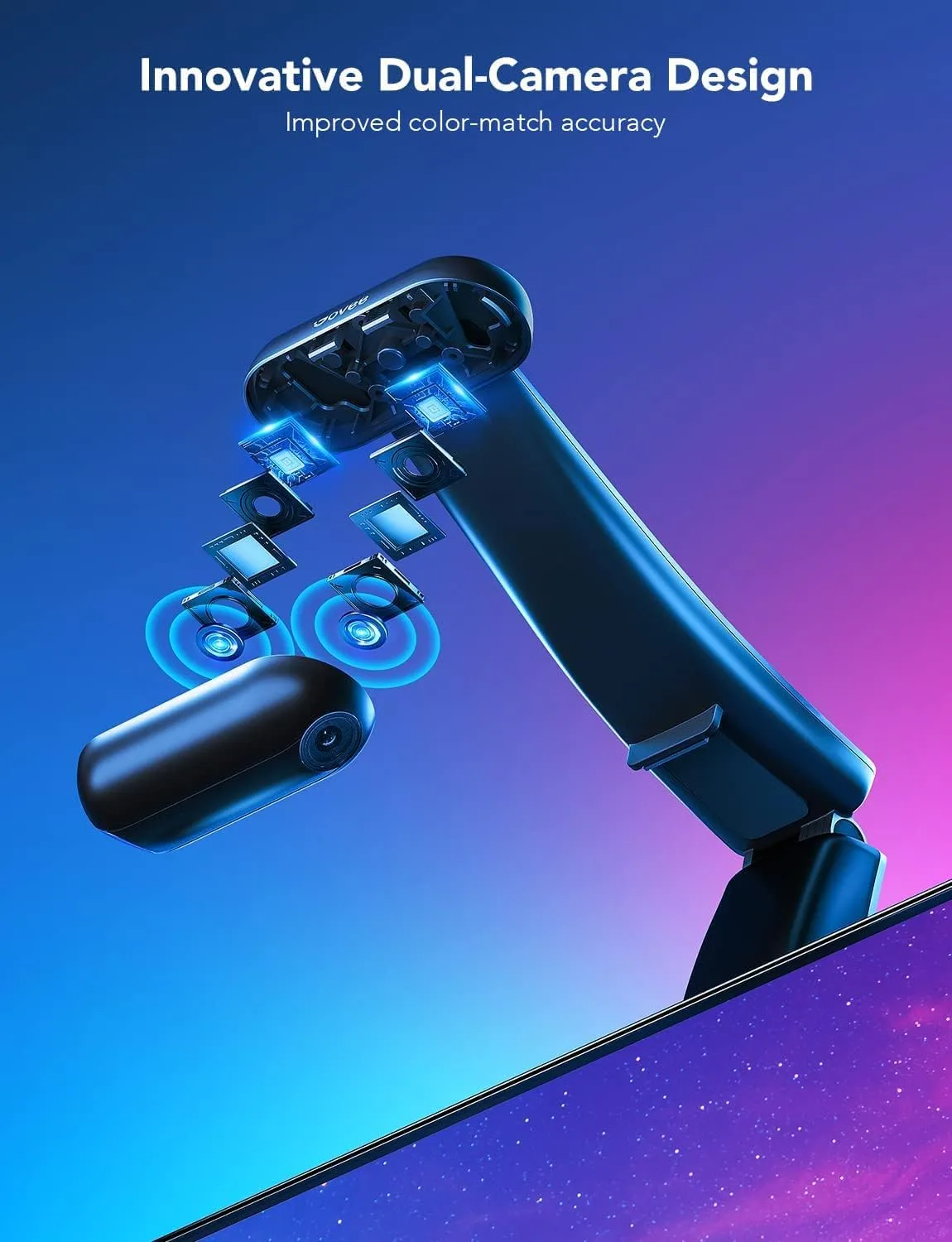 1771117146 478 Govee Envisual TV Backlight T2 with Dual Cameras 164ft RGBIC