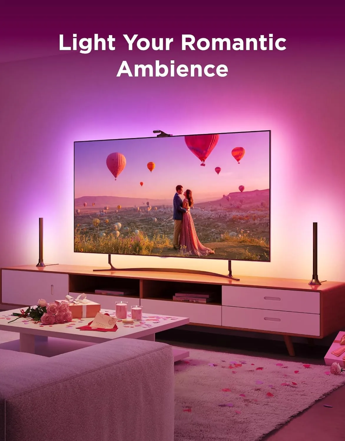 1771117146 753 Govee Envisual TV Backlight T2 with Dual Cameras 164ft RGBIC