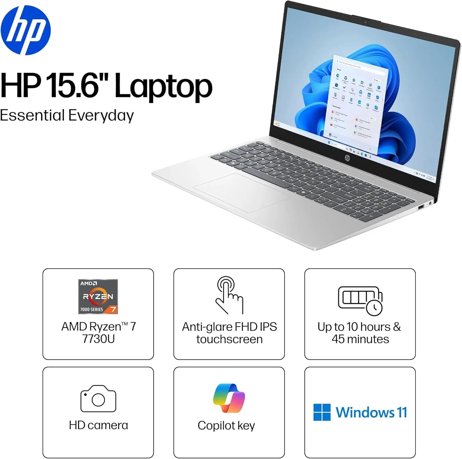 1771125724 835 HP Touchscreen Laptop 680M AMD Ryzen 7 7730U8 Cores Beats i7 1355U