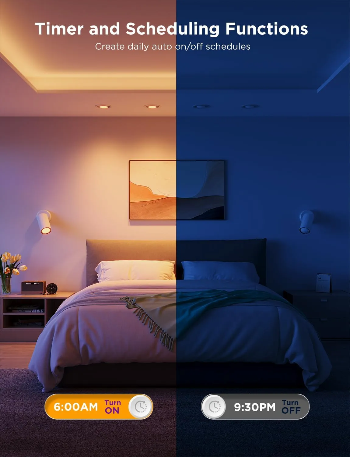 1771204909 832 Govee GU10 Smart Bulb Matter RGBWW Light Bulb Work with