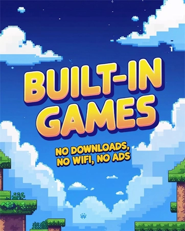 built in games