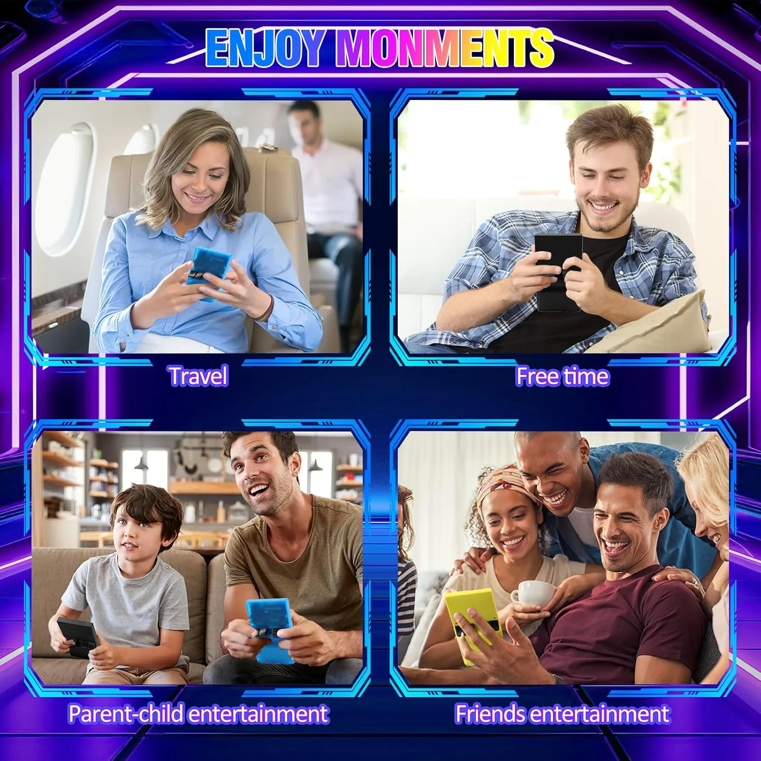 1771313137 58 DC40V Retro Handheld Game Console 40 Inch Retro Gaming