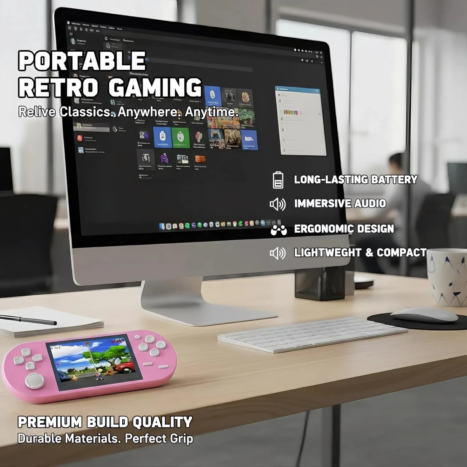 1771332577 10 16 Bit Handheld Game Console 3 Inch HD Screen 300 in 1