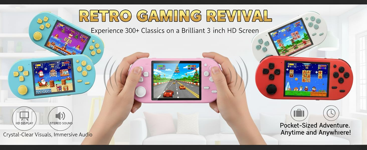 handheld game console