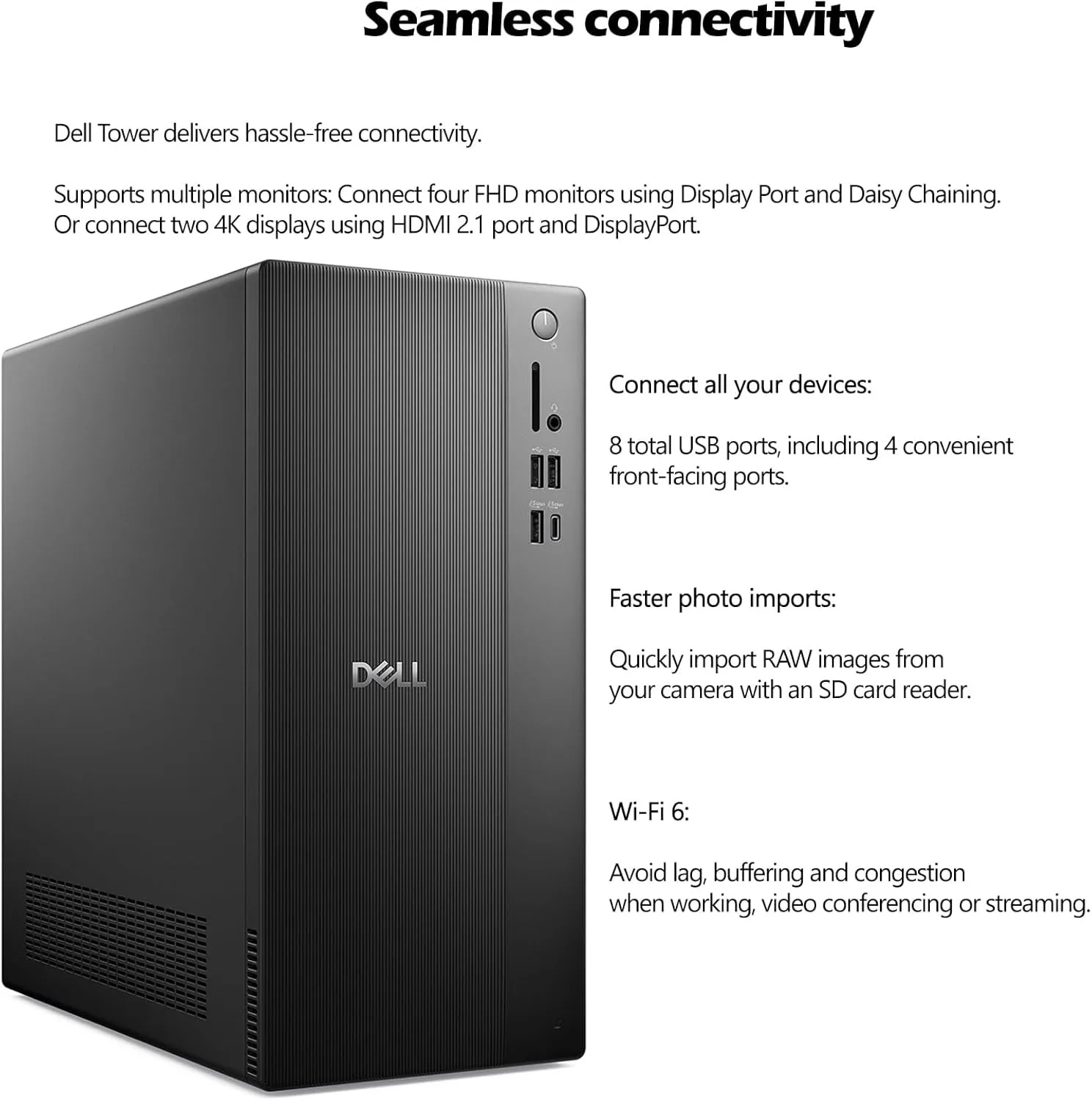1771390343 972 Dell Tower PC Ect1250 Desktop Computers for Home Business