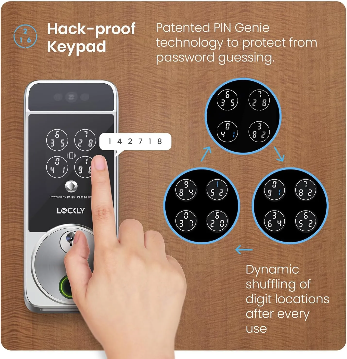 1771487717 457 Lockly Visage Zeno Series Smart Lock Facial Recognition Fingerprint