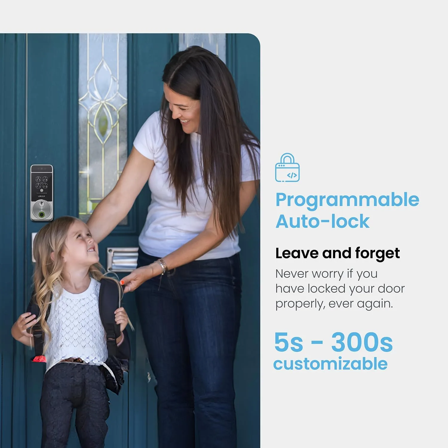 1771487717 813 Lockly Visage Zeno Series Smart Lock Facial Recognition Fingerprint