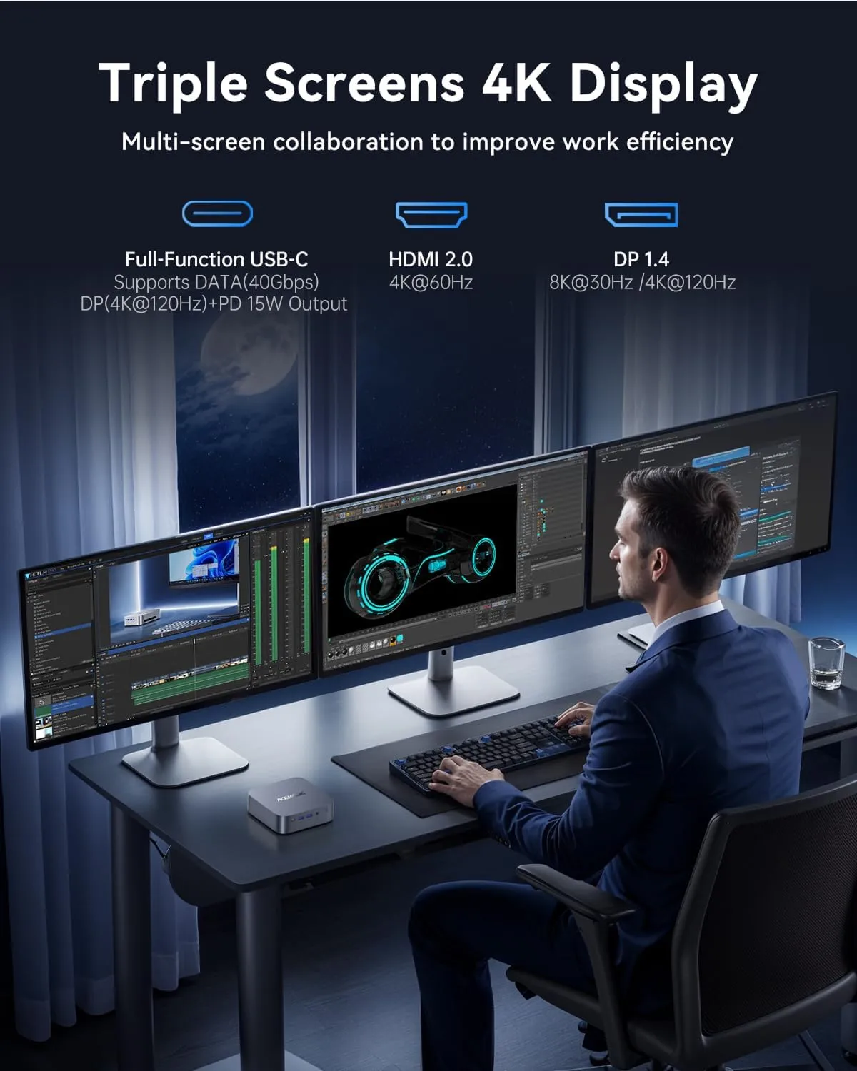 1771496636 565 ACEMAGIC Mini Gaming PC Intel Cere i9 13900HK 32GB RAM