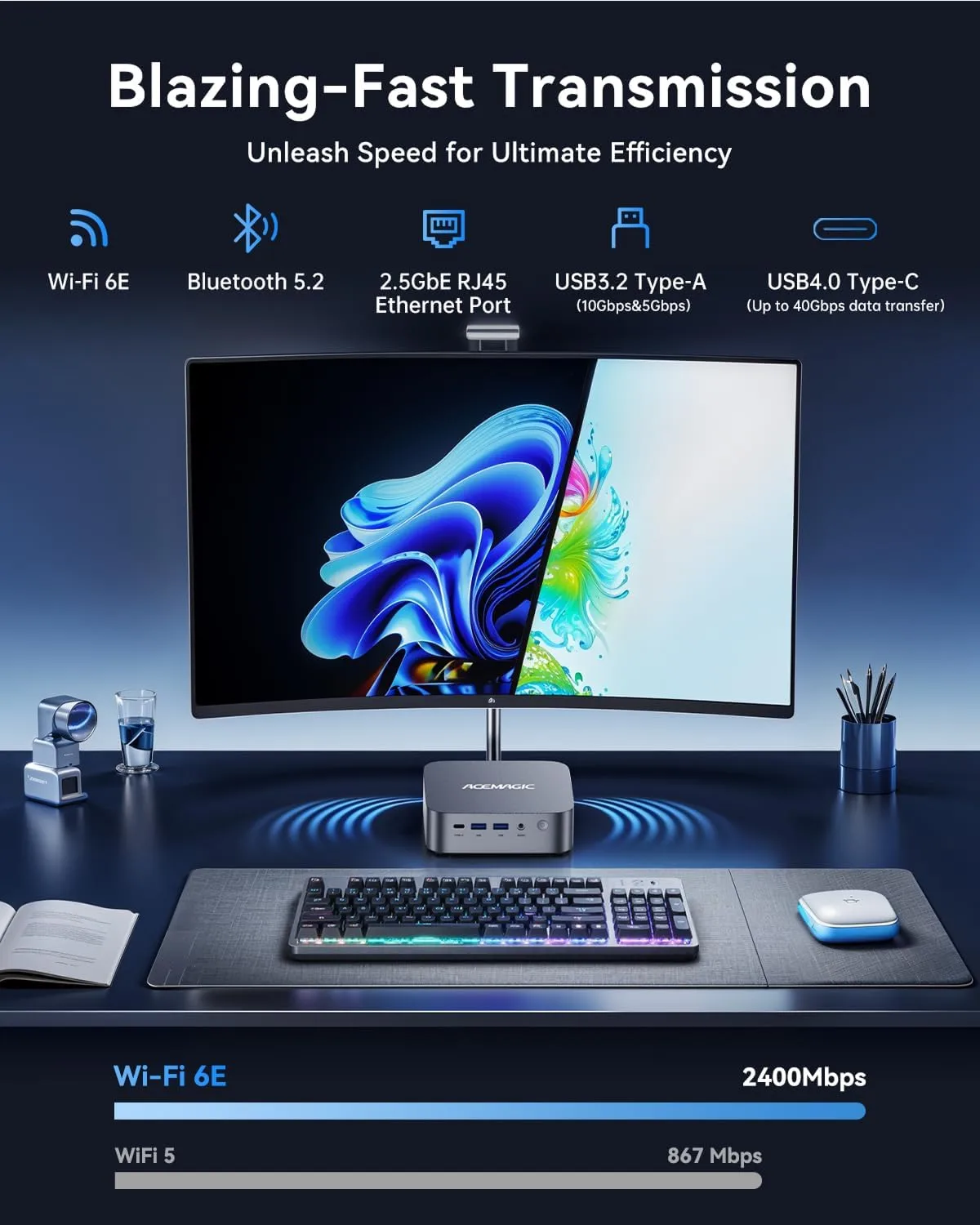 1771496636 760 ACEMAGIC Mini Gaming PC Intel Cere i9 13900HK 32GB RAM