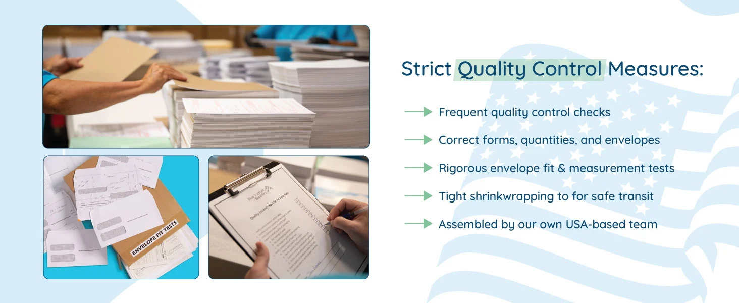 Quality control measures