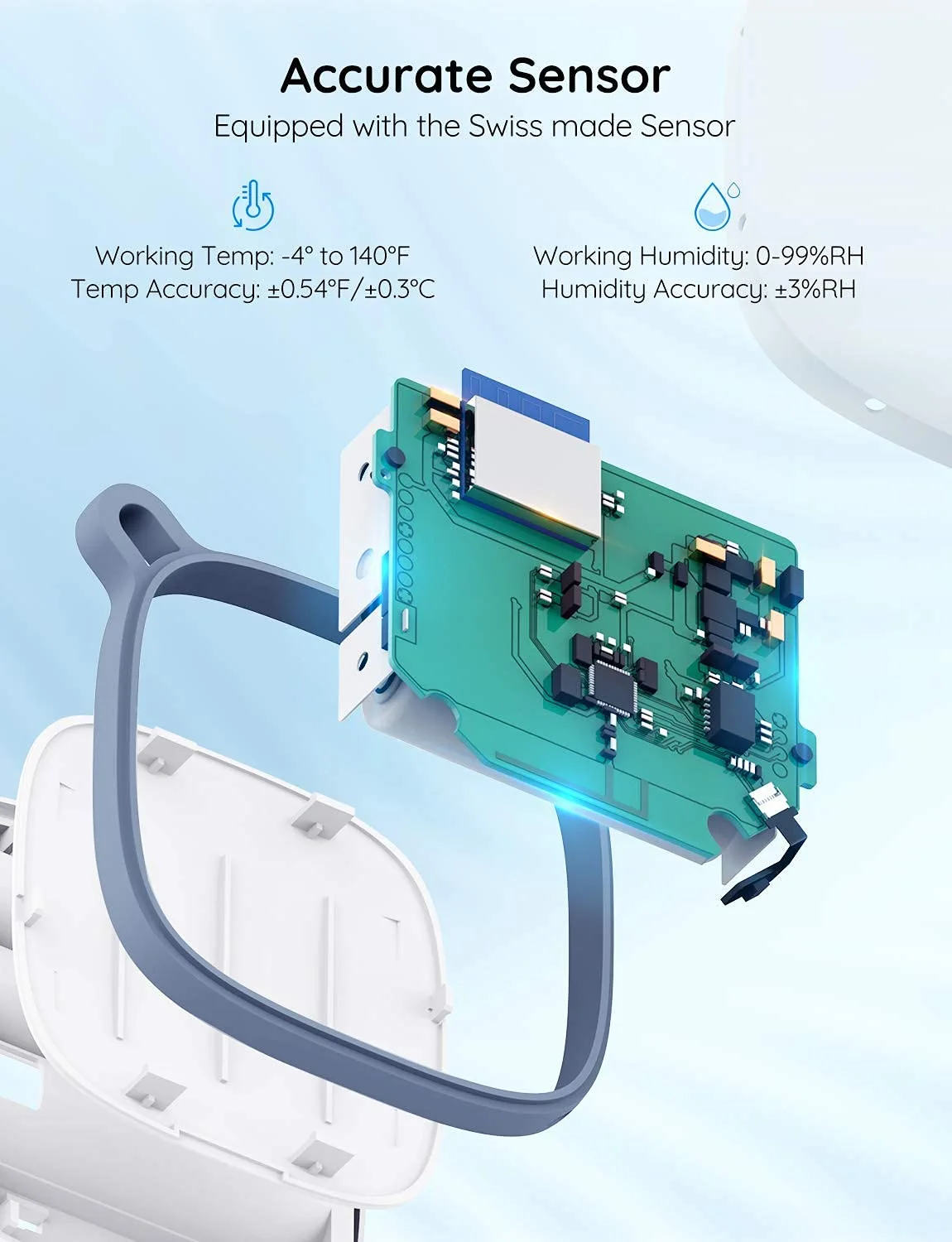 1771592821 158 Govee Smart Thermometer Hygrometer WiFi Humidity Temperature Sensor with App