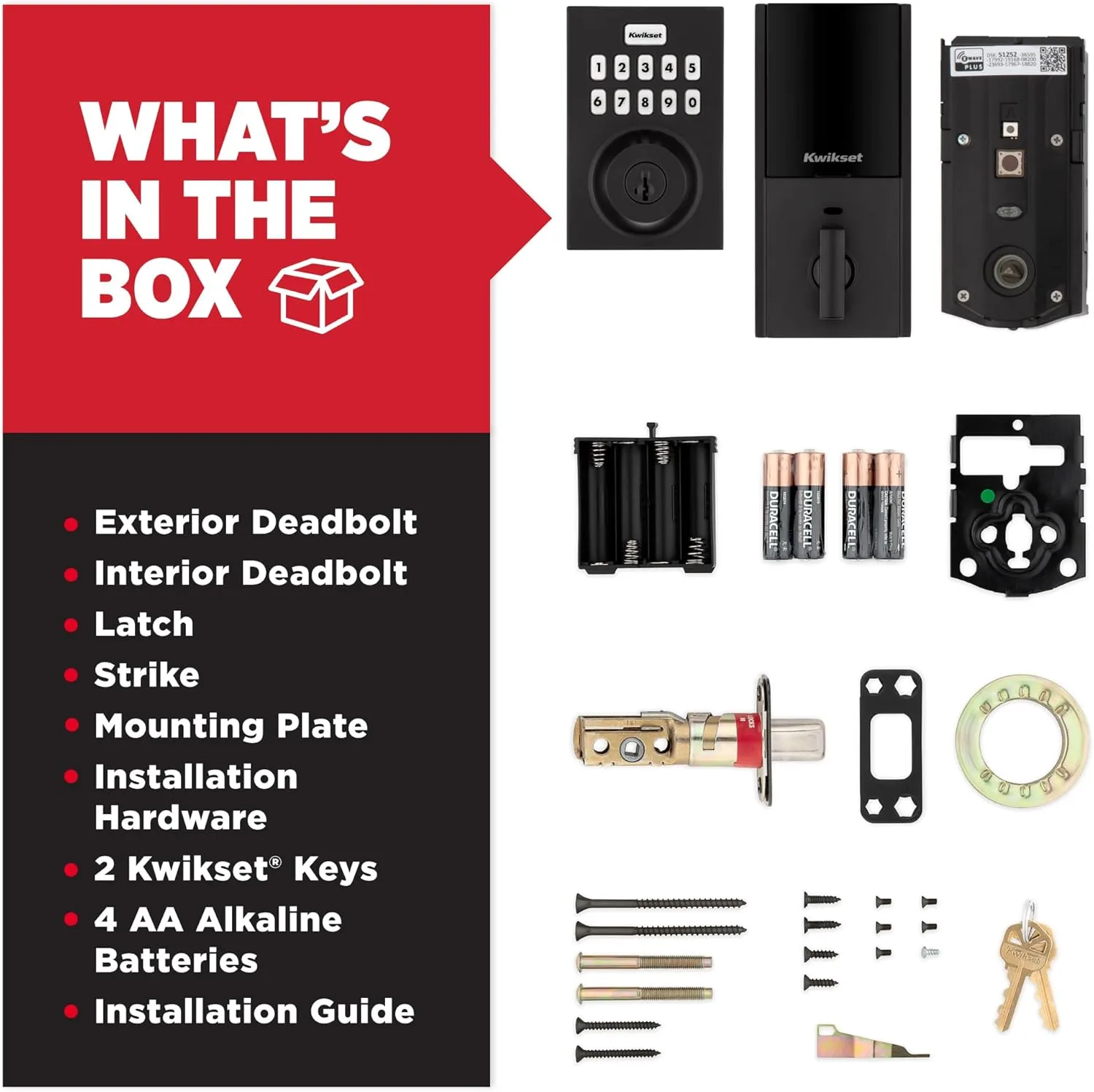 1771662145 349 Kwikset HomeConnect 620 Z Wave Long Range Enabled Keypad Smart Lock