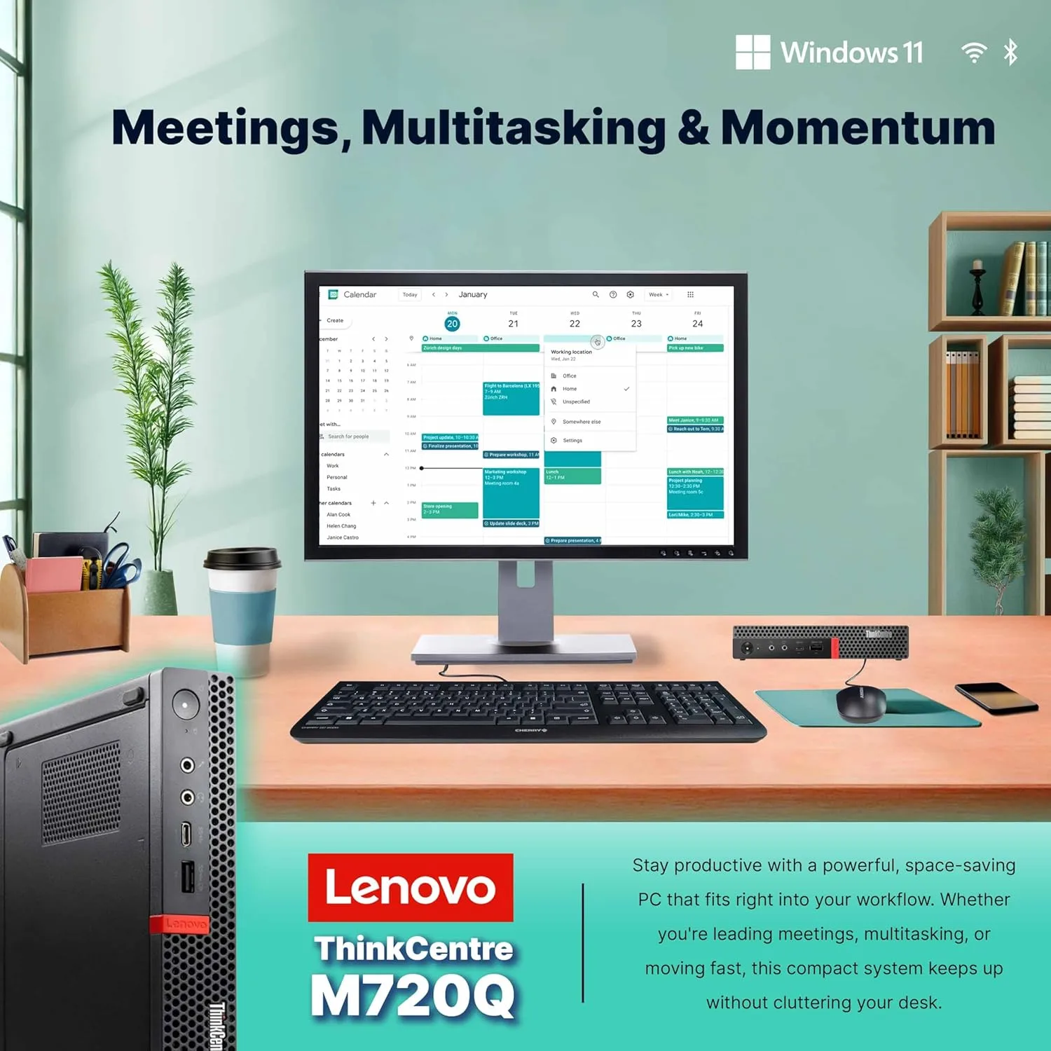 1771811295 191 Lenovo M720Q ThinkCentre Mini PC Windows 11 Pro