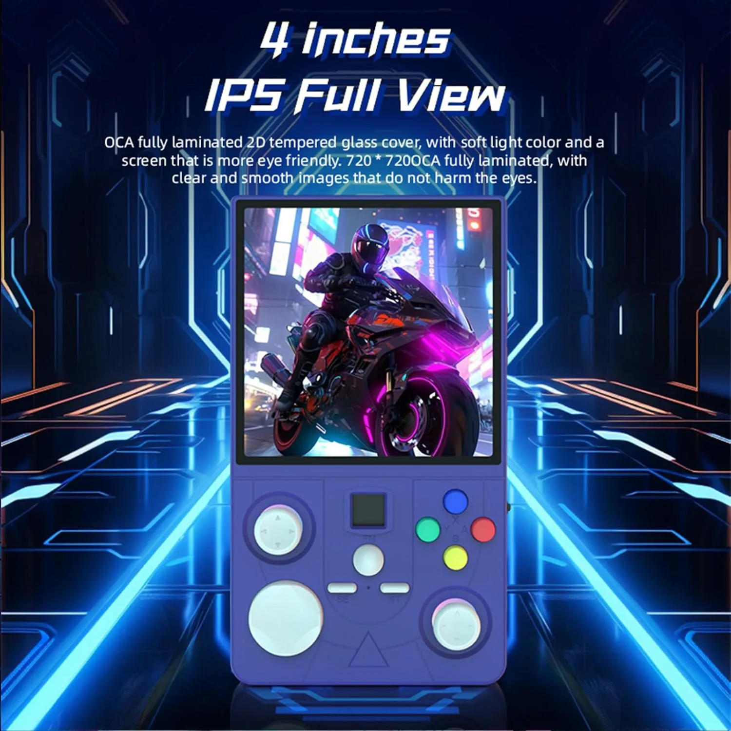 1771824490 433 DC40V Retro Handheld Game Console 40 Inch IPS Screen Open