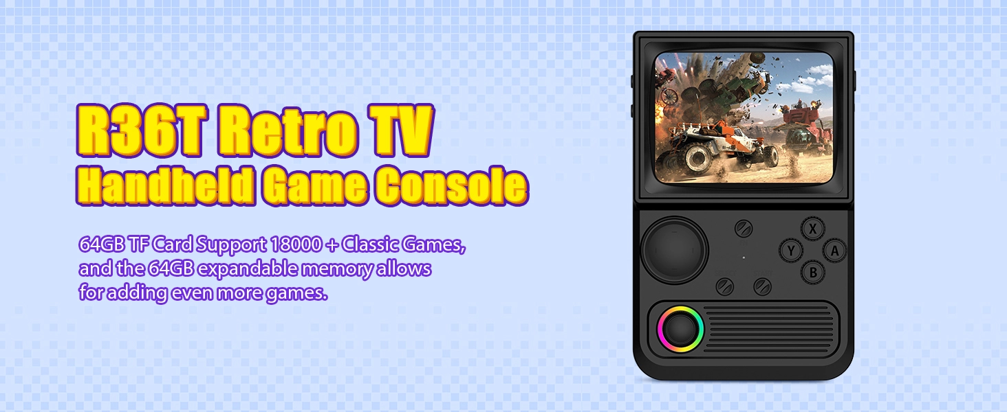 retro handheld game console gaming video consoles stick retroid pocket games hand held gameboy