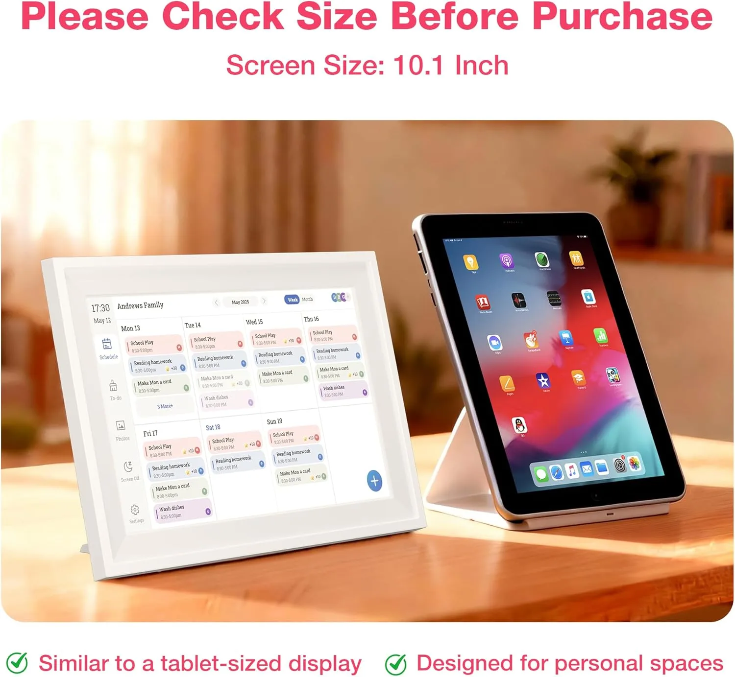 1772129404 321 101 Smart Digital Calendar Interactive Touch Screen HD Display