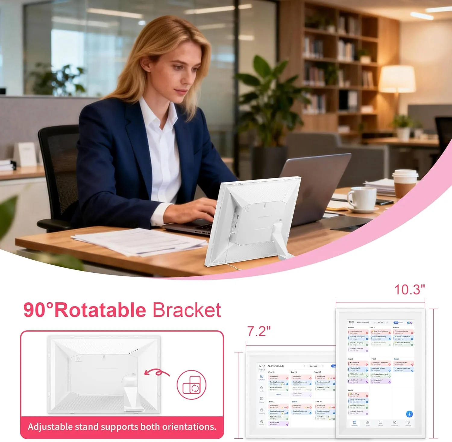 1772129404 807 101 Smart Digital Calendar Interactive Touch Screen HD Display