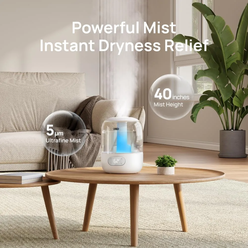 1772308409 139 DREO Humidifiers for Bedroom 3L Top Fill 30H 26dB