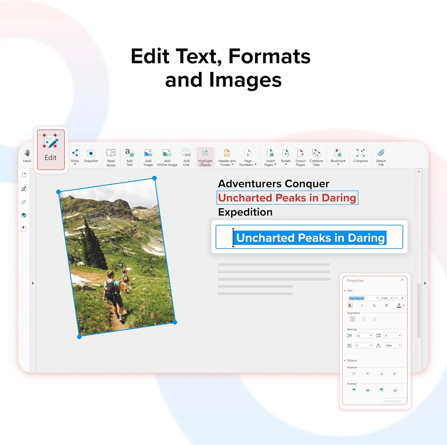 1772321740 157 MobiPDF Lifetime Professional PDF Editor for Windows Edit